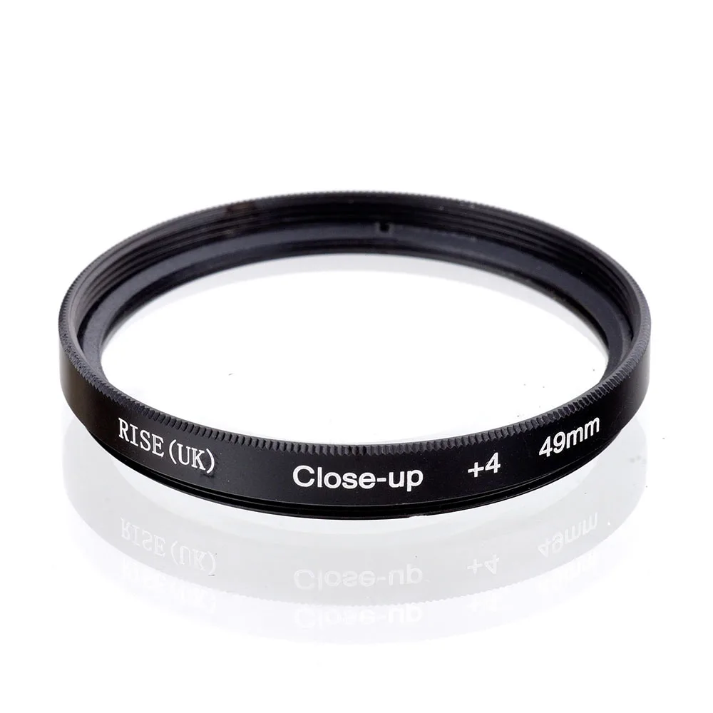 

RISE(UK) 49mm Close-Up +4 Macro Lens Filter for Nikon Canon SLR DSLR Camera