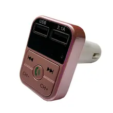 Автомобильный MP3-плеер B2, беспроводной комплект громкой связи, fm-передатчик, светодиодный Автомобильный MP3-плеер, Usb зарядное устройство, fm-модулятор, автомобильные аксессуары