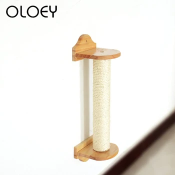 

Sisal Pet Cat Scratching Post Toy Wall-mounted Claw Care Furniture Sofa Protector Cat Climbing Frame for Pet Cat Kitten Supplies