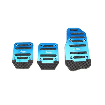 

2019 Hot Universal Aluminum Manual Transmission Car Non-slip Pedal Manual Car Brake Clutch Accelerator Alloy Antiskid Foot Tread
