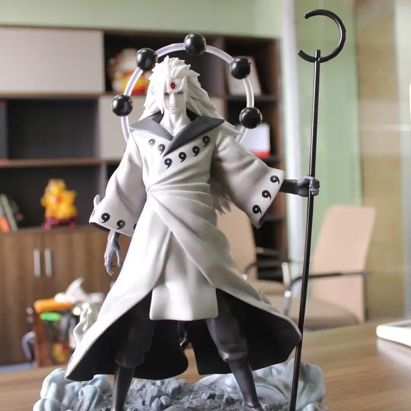[Funny] 38 см японское аниме Наруто Ootutuki Kaguya GK ПВХ Фигурка Статуя Коллекционная модель украшение дома игрушка детский подарок