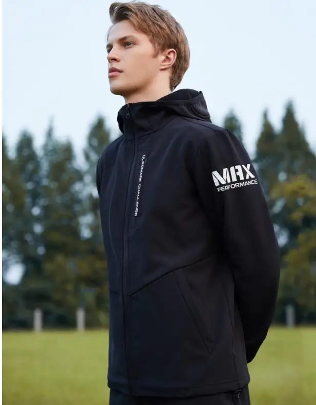 Cena Xiaomi ULEEMARK męska Softshell klasyczny strój sportowy Plus aksamitna utrzymać ciepło wiatroszczelna wodoodporna kurtka spodnie miękki płaszcz spodnie