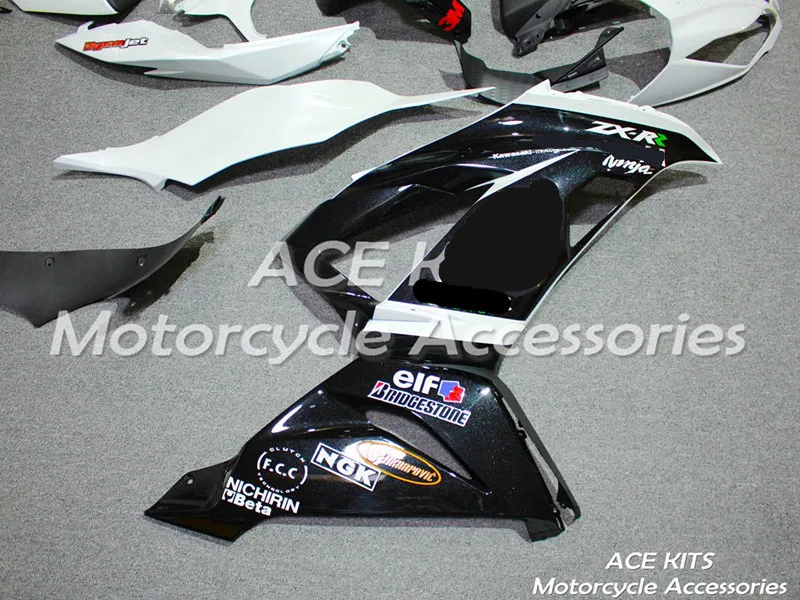 Мотоциклетный обтекатель abs, пригодный для kawasaki Ninja ZX6R 636 2013 корпусные детали пресс-форм ACEKITS Магазин № 0199
