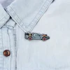 Back To The Future Hard Enamel Pins Brooch Women Backpack Bags Badge Car Model Movie Lapel Jewelry Gifts ► Photo 1/6