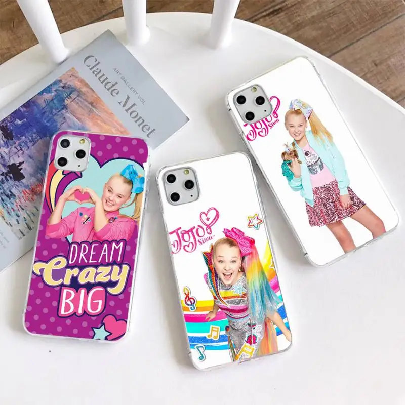 Чехол для телефона Jojo Siwa iphone 12 pro max 11 XS MAX 8 7 6 6S Plus X 5S SE 2020 XR|Бамперы| |