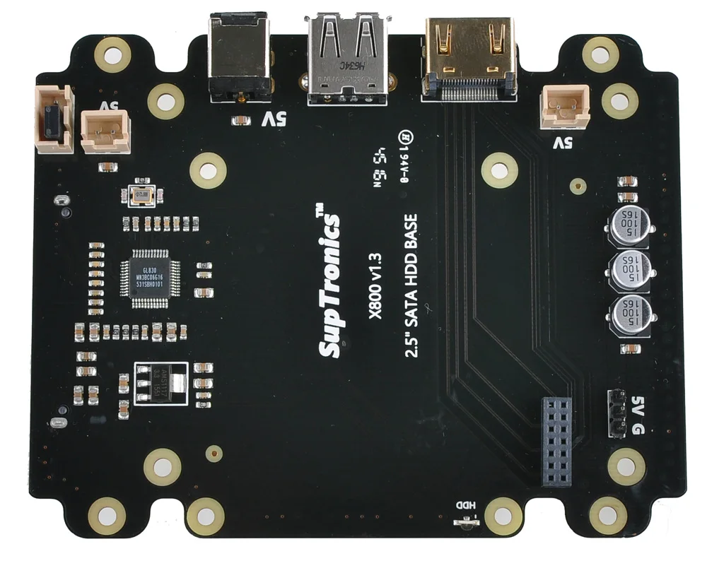 Raspberry Pi DIY компьютер люкс Sup порт s 1 ТБ жесткий диск GPIO к порту DB37