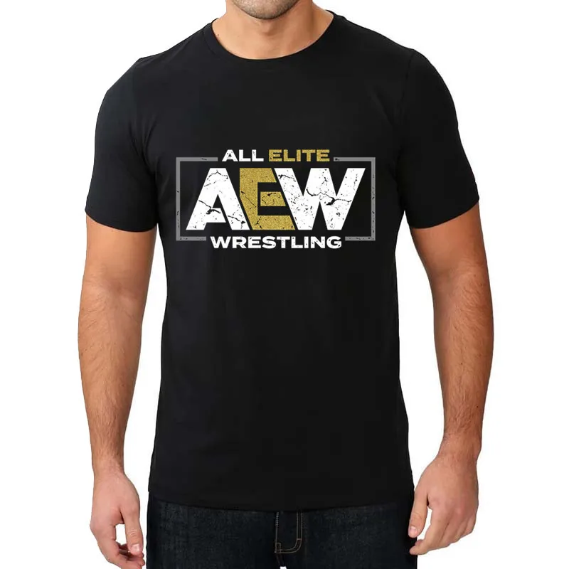 Мужские футболки AEW из 100% хлопка с принтом лето 2019 унисекс не сегодня