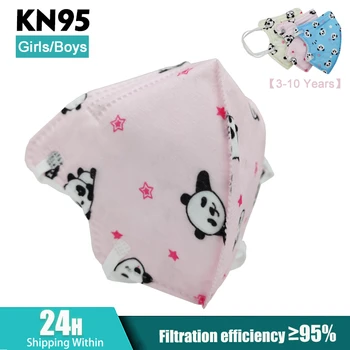

Masks KN95 For Kids 3-10 Years Old ffp2mask Child Cartoon Children Panda Mascarillas kn95 niños ffp2reutilizable para niños