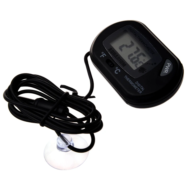 

FashionDigital Aquarium Terrarium Thermometer ST-3 Black