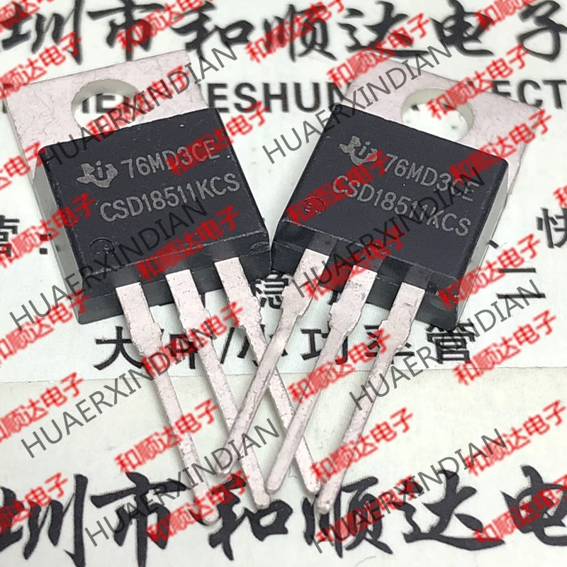 5 шт., новые оригинальные кнопки CSD18511KCS-220 40V 110A