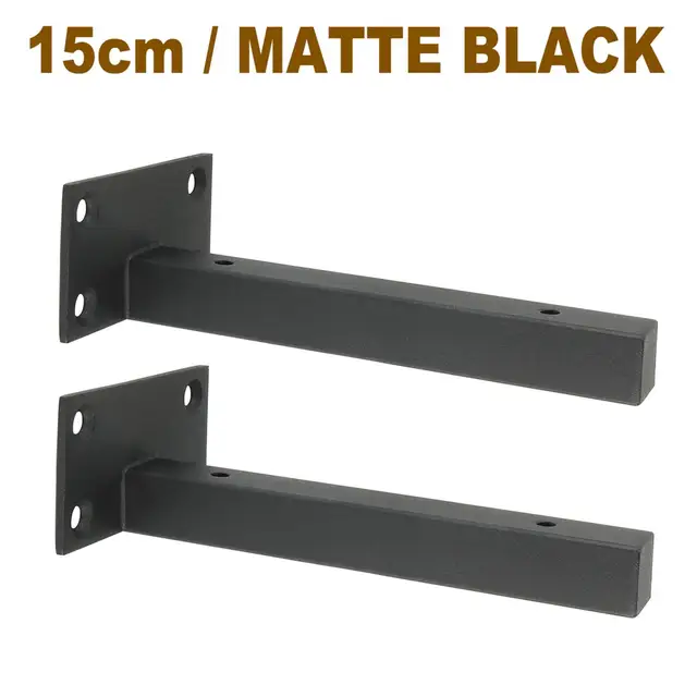 Soporte de trípode para estante L, accesorio de Metal para colgar en pared, ángulo recto, laminado, Partición de palabras fijas, 2 unidades| Soportes| - AliExpress