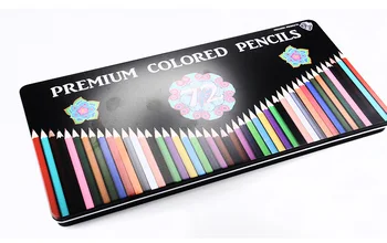 

72 colored oil colored pencils lapices de colores for Coloured Drawing Pencil Set Art Supplies crayons