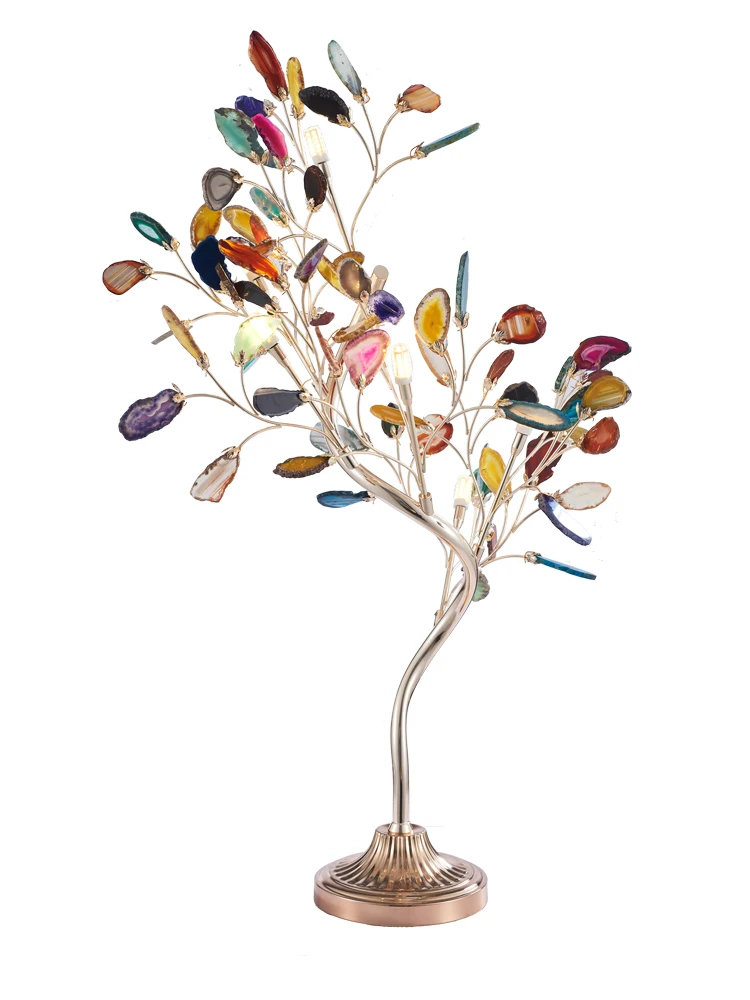 Светодиодный напольный светильник для ресторана современный с рубинами