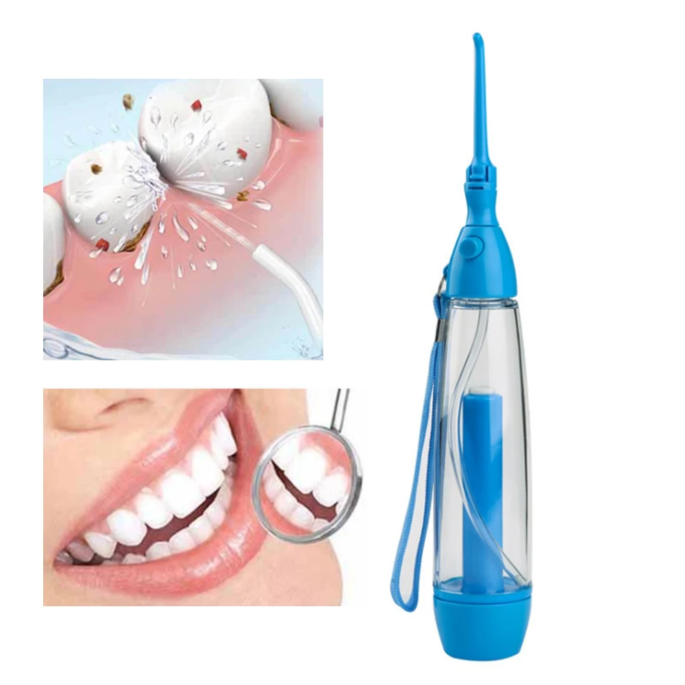 Ручной компактный ороситель для полости рта зубы очищающий, отбеливающий уход за зубами устройство Портативный воды Стоматологическая Вода отбеливание при чистке зубов инструменты для ухода за глазами - Цвет: blue 75ml