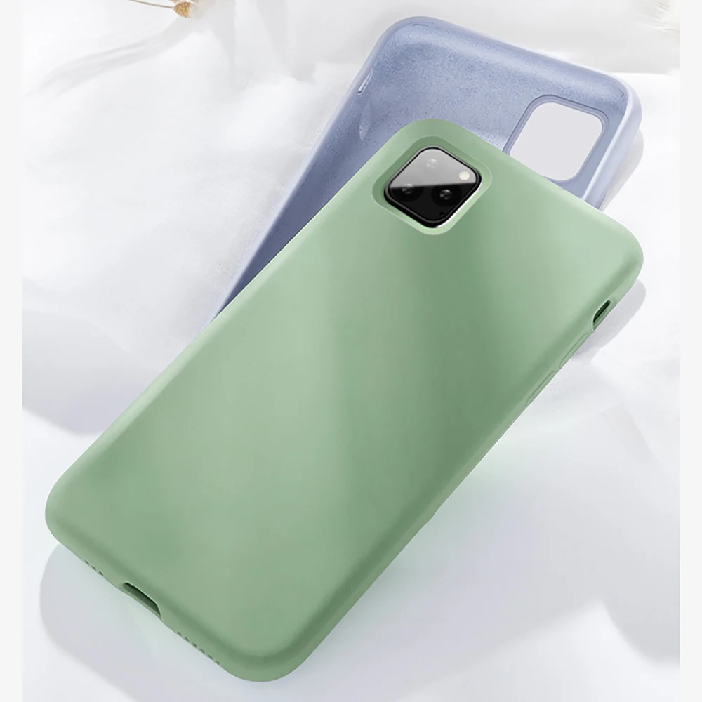 Чехол Arvin для iPhone 11 Pro Max, чехол из жидкого силикона, мягкая подкладка из микрофибры, толстый чехол для iPhone 11 Pro