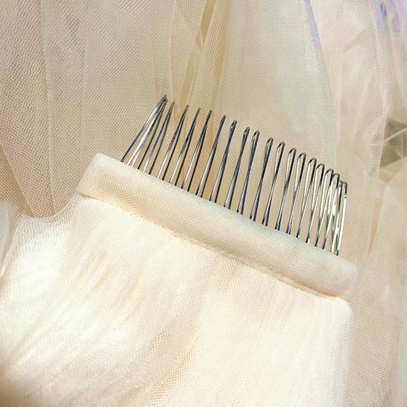 Two Layers Soft Tulle black veil brides Wedding accessories Bride Voile mariage Bridal Veils sposa Velo sposa