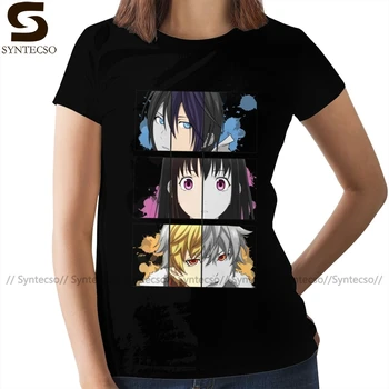 

Noragami T-Shirt Noragami T Shirt Pattern Summer Women tshirt Short Sleeve Funny 100 Cotton Ladies Tee Shirt