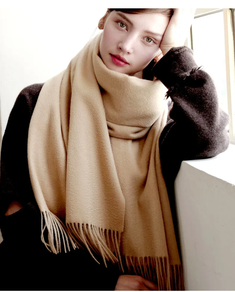 Модные шарфы из кашемира, Дамское пончо, женский зимний шарф 200*60 см