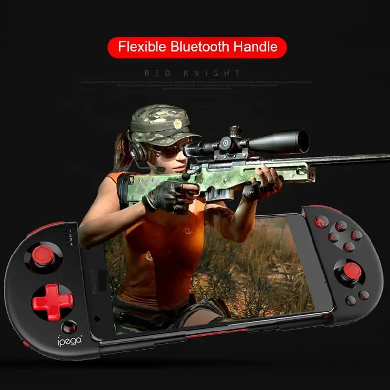 Bluetooth геймпад Телескопический игровой контроллер совместим с телефоном/Smart tv/телеприставкой/ПК компьютер для Android iOS мобильных телефонов PUBG