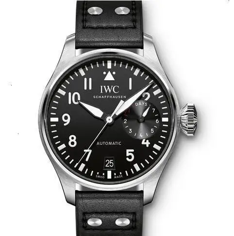 

role Top quality Luxury IW500912 Automatic movement Power Reserve 7 Days Mens Men's Watch Watches Black dial