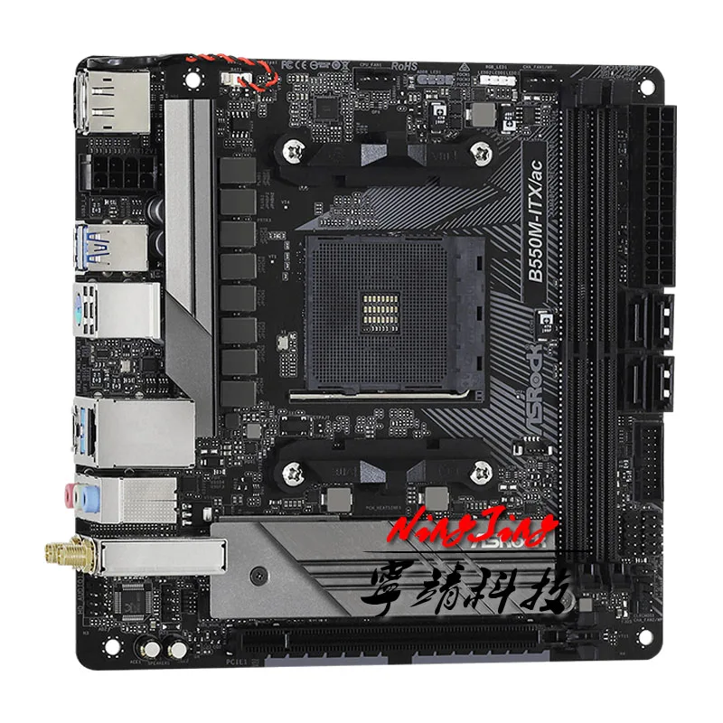 ASRock　B550M ITX/ac ASROCK B550M-ITX/AC Socket AM4/ AMD B550/ DDR4/ SATA3&USB3.2