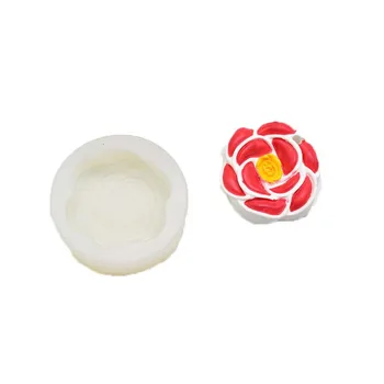 

DIY Bakery Hanging Hole Rose Gypsum Fragrance Chocolate Epoxy Clay Silicone Mould
