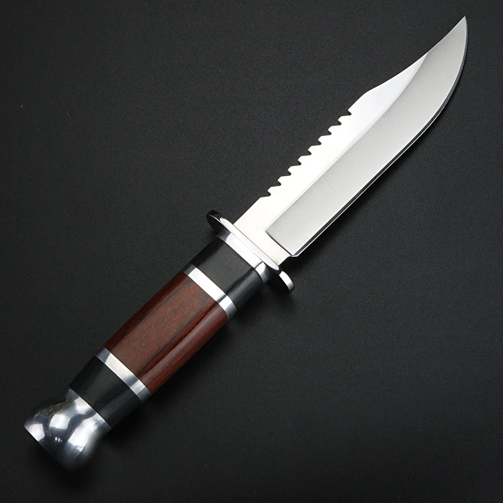 XUAN FENG Открытый нож Походный высокопрочный армейский нож для выживания ручной работы охотничий прямой нож