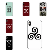 サムスンギャラクシー S2 S3 S4 S5 ミニ S6 S7 エッジ S8 S9 プラス注 2 3 4 5 8 coque Fundas ソフト TPU カバー人気テレビシリーズティーン · ウルフ(China)