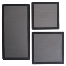 5Pcs 1212cm PC Computer PVC Fan Cover Dust-Proof Black ASHATA 120mm Fan Dust Filter Mesh Dust Filter Fan Filter PC Cooler Filter Black Dustproof Case Cover