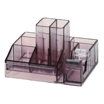 

Comix Stationery Holder Desk Accessories Rubber Feet Box Stationery Shop Penholder Office/Shool Supplies Desk Organizer （B2250）