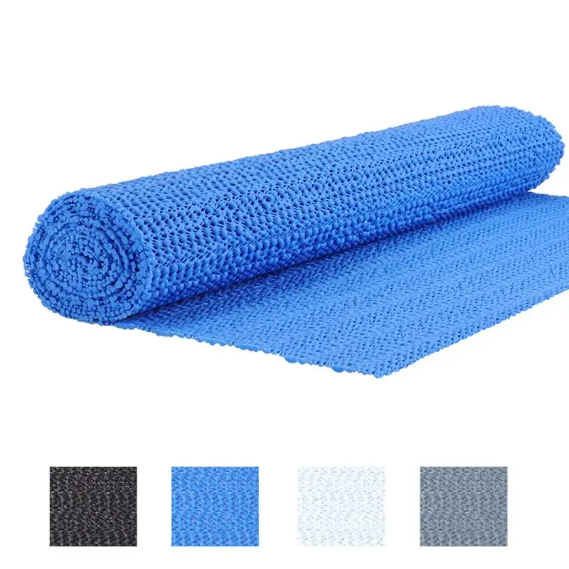 Blue 150 см* 30 см Коврик для дома ПВХ нескользящий коврик пена Нескользящая подстилка, напольный коврик сетка коврик для ванной комнаты подкладка на полку DIY коврик - Цвет: Blue