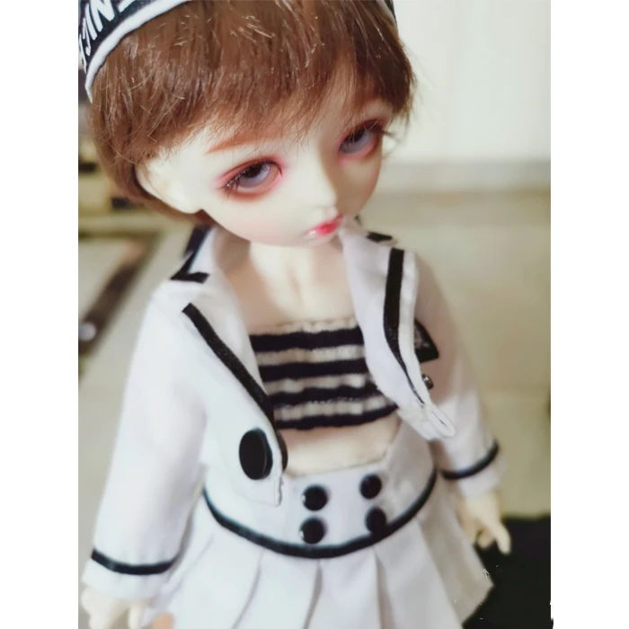 1/3 1/4 BJD Одежда для кукол школьная форма морская костюм для 1/3 1/4 1/6 bjd куклы