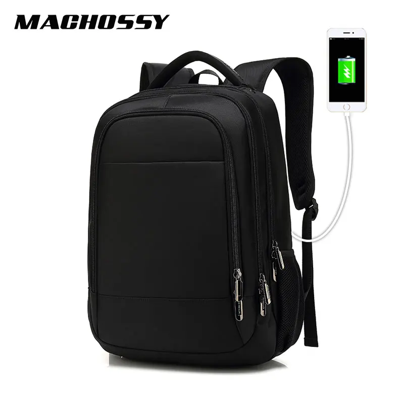 

New Fashion Man USB Charging Backpack Large Capacity Men Travel Bag Multifunction Waterproof Laptop Bag Male Backpacks Bags