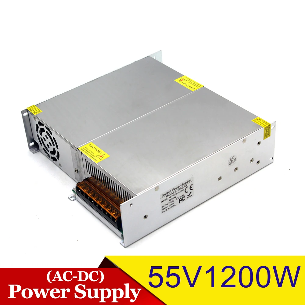 110VAC 0-24V 50A CC Adjustable 1200W DC Power Supply for LED CNC 3D Printer