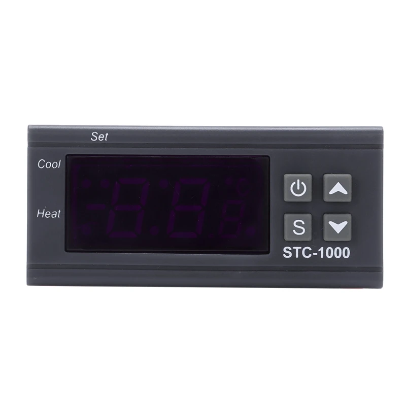 220 В цифровой STC-1000 регулятор температуры Термостат Регулятор+ датчик