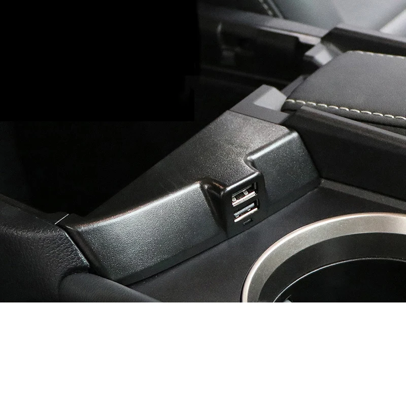  Lsrtw2017 para Lexus NX NX200 NX300 NX300h Reposabrazos de coche cargador USB Accesorios de moldura