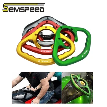 

SEMSPEED Universal Motorcycle CNC Passenger Front Hand Grip Tank Grab Bar Handles Armrest For Kawasaki Z750 Z800 Z900 Z1000 ZX6R
