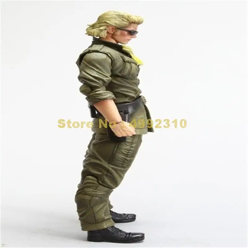 Металл шестерни Твердые kazuhira Миллер ПВХ подвижная фигурка Коллекция Модель 28 см игрушка