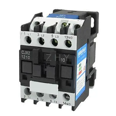 

36V Coil Motor Controler AC Contactor 3P 3 Pole NO 660V 20A CJX2-1210
