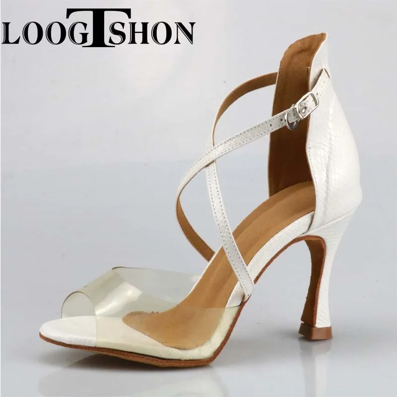 LOOGTSHON Latin water platform dancing shoes woman fashion shoes High Heels Jazz Shoes heels for girls