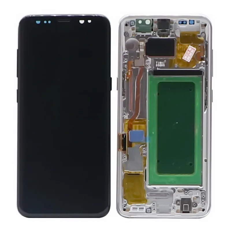 Original para Samsung Assembléia para Samsung s8 + G950 Galaxy Display Touch Screen Digitador G950f Mais G955f Lcd s8 G955 5 + g950 g955 display touch screen digitador