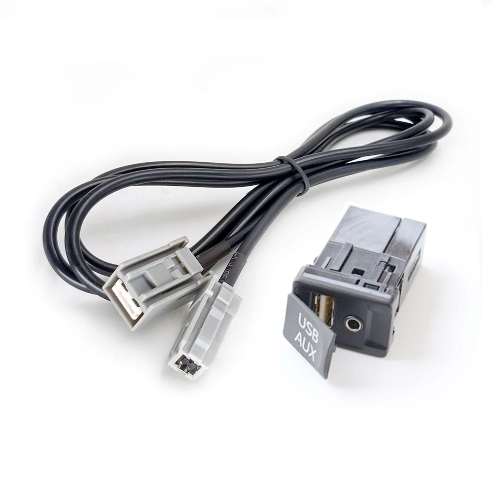 Biurlink 86190 06030 AUX USB порт адаптер Джек для Toyota Rav4 Camry Yaris Corolla Для Avalon Highlander Gas & Hybrid Sienna