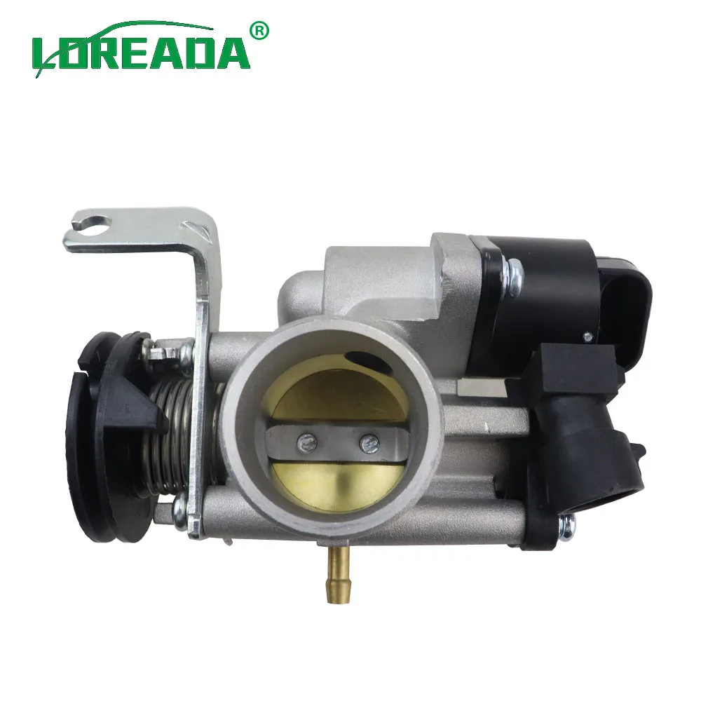 

LOREADA Original Motorcycle Throttle body for Motorcycle 125CC 150CC with IAC 26178 and TPS Sensor 35999 Bore Size 30mm