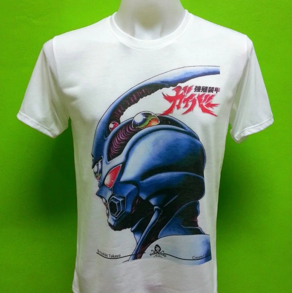 Guyver Robot Sentai футболка новая M L Xl Xxl @ аниме для мальчиков хлопковая | Мужская одежда