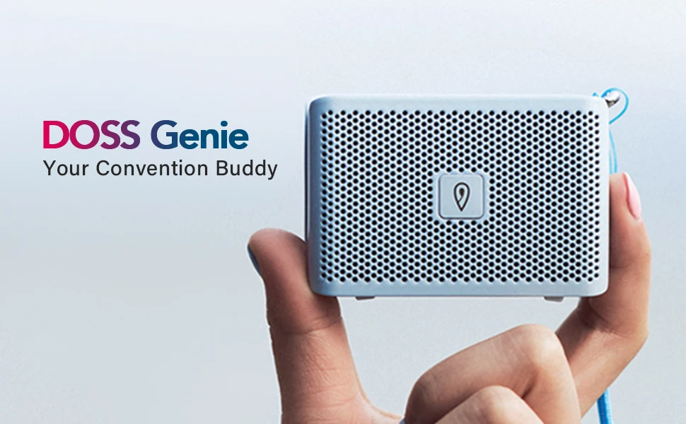 DOSS Genie портативный Bluetooth динамик IPX4 мини беспроводной громкий динамик стерео чистый звук коробка со встроенным микрофоном для подарка