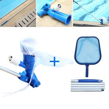 

Swimming Pool Vacuum Cleaner Electrical Spa Tub Cleaning Robot Cleaning Tool Kit Outdoor 118cm Splicing Garden Supplies