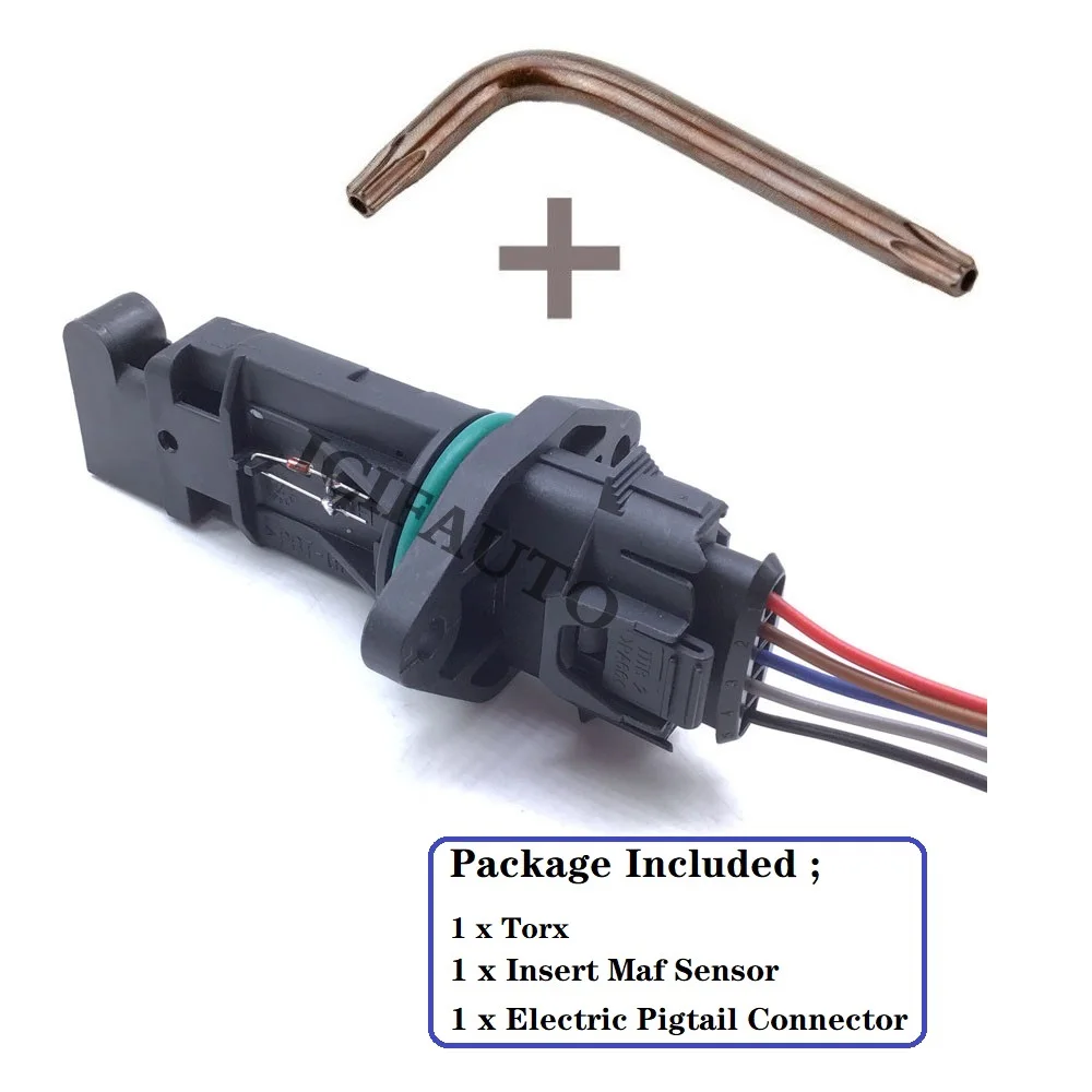 0280218198 Insert Mass Air Flow Meter Maf Sensor Torx For Porsche