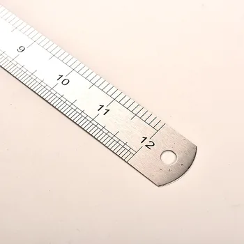 

Stainless Steel Metal Ruler Metric Rule Precision Double Sided Measuring Tool 30cm New Arrival