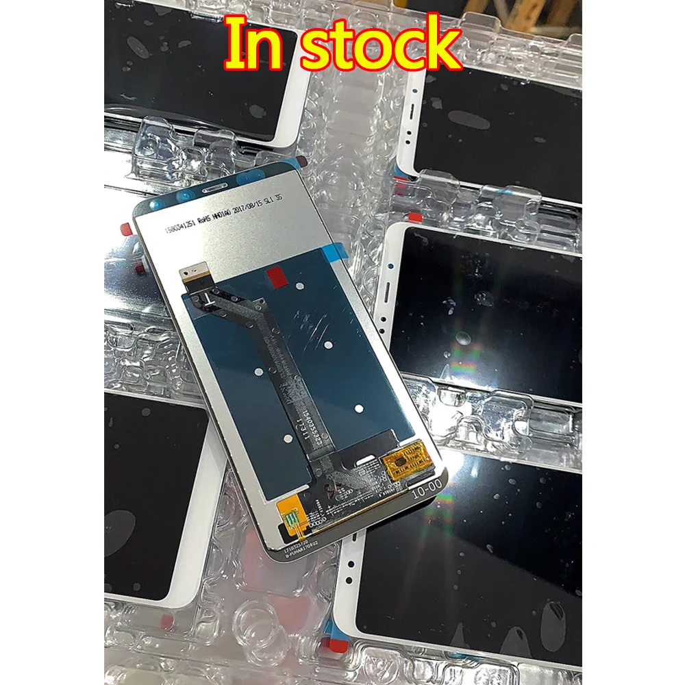 100% протестированный ЖК дисплей для Xiaomi Redmi 5 Plus дигитайзер в сборе сенсорный экран
