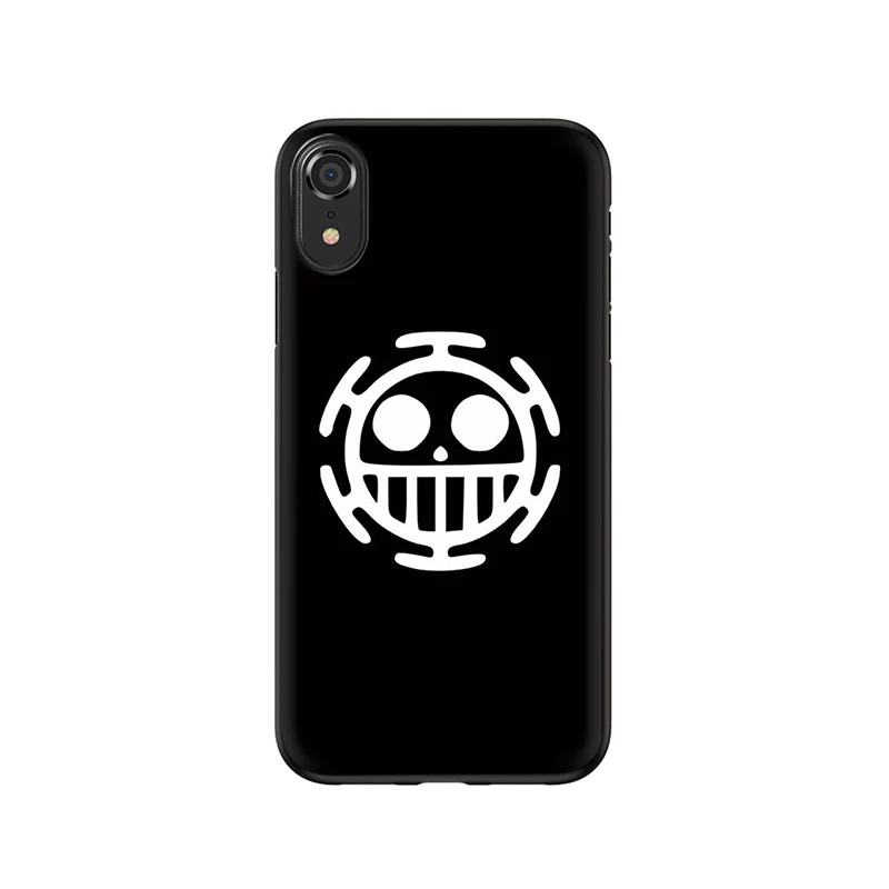 EWAU one piece Trafalgar Law логотип мягкий силиконовый чехол для телефона чехол для iPhone 5 5S SE 6 6s 7 8 Plus X XR XS 11 Pro MAX - Цвет: B10